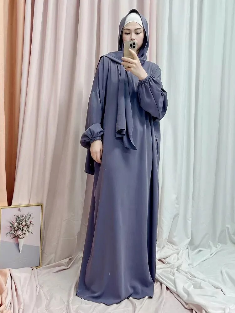 On sale - Jilbab Abaya Dress with Pockets - 14 Colours -