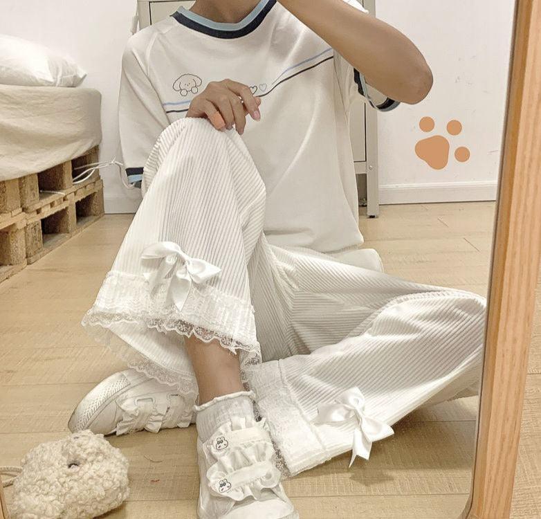 On sale - Kawaii High Waist Corduroy Pants - 4 Colours -