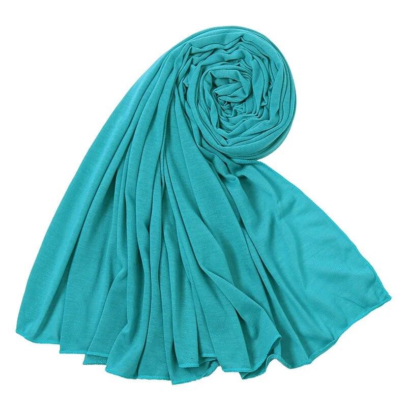 On sale - Long Stretch African Hijab - 19 Colours - Free