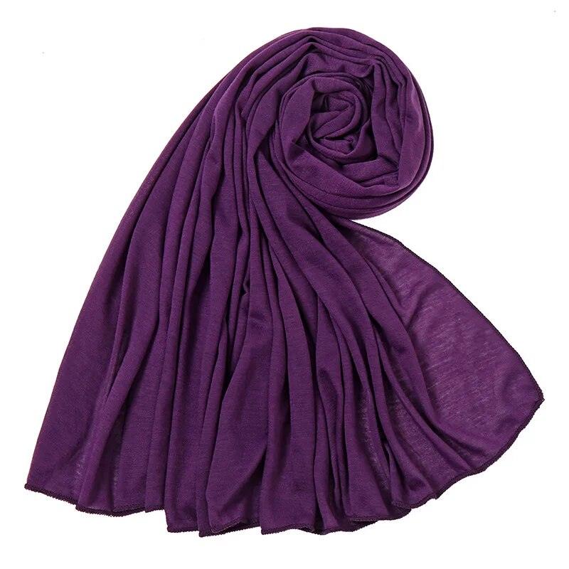 On sale - Long Stretch African Hijab - 19 Colours - Free