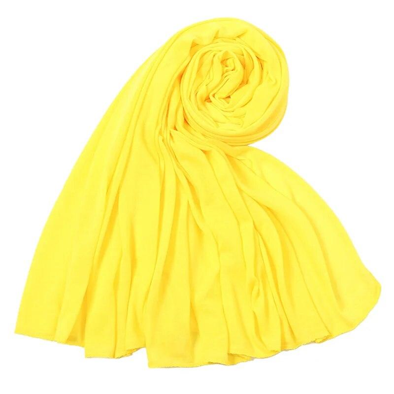 On sale - Long Stretch African Hijab - 19 Colours - Free