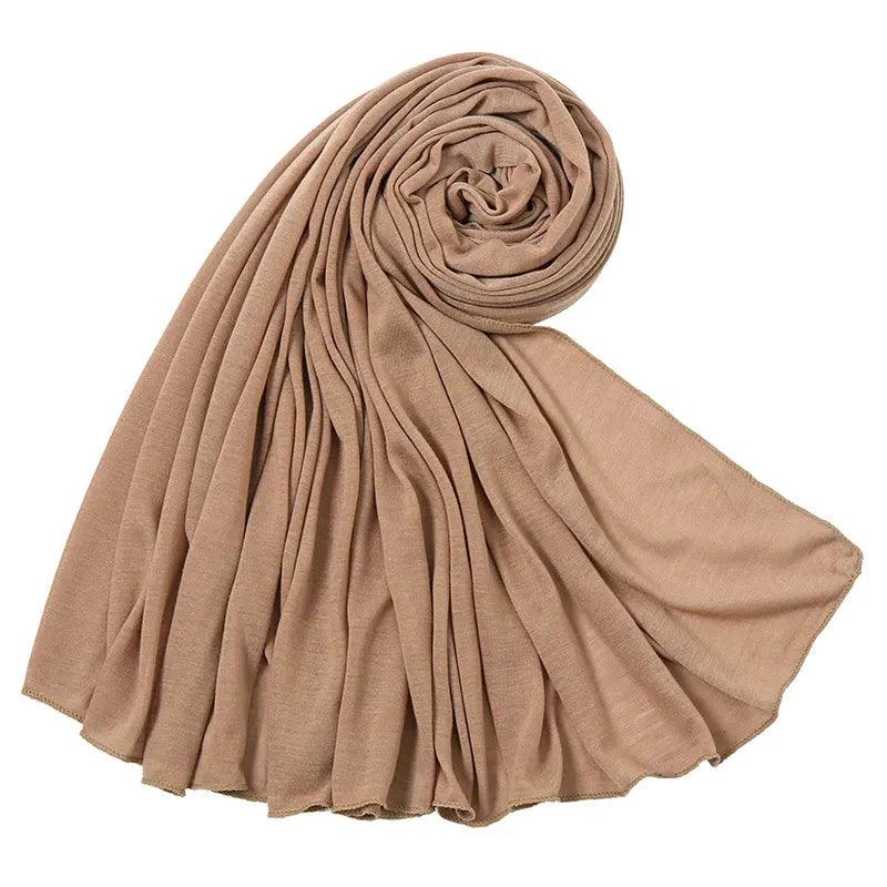 On sale - Long Stretch African Hijab - 19 Colours - Free