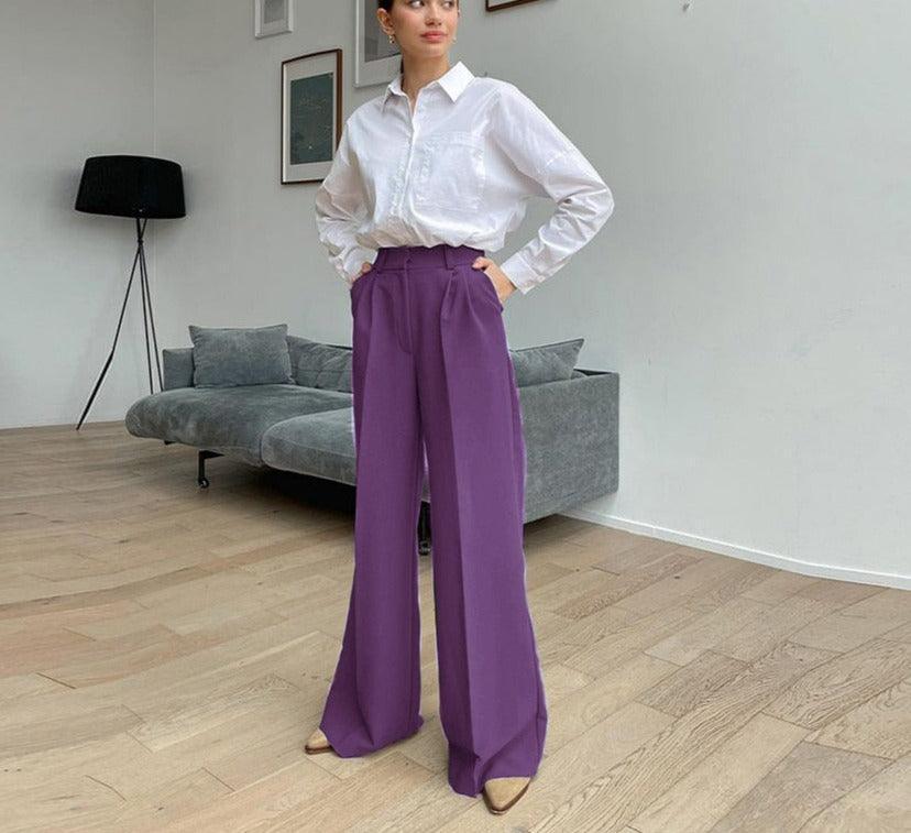 On sale - Loose Full Length Pants - 10 Colours - Free