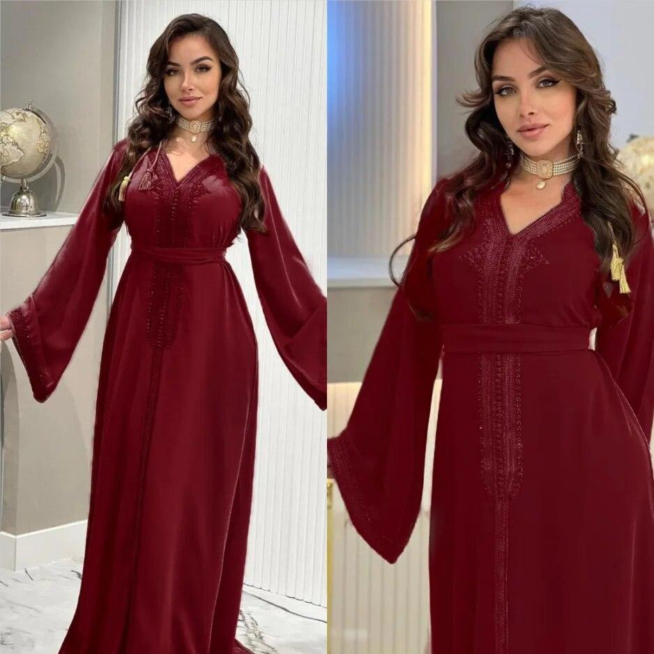 On sale - Middle Eastern Belt Dress - 3 Colours - Free