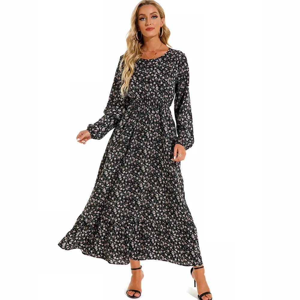 On sale - Modest Elegant Maxi Dress - 6 Colours - Free
