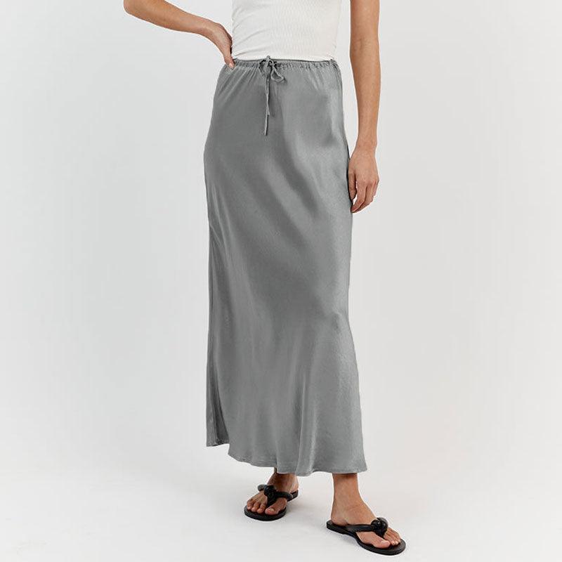 On sale - Modest High Waist Long Skirt - 7 Colours - Free