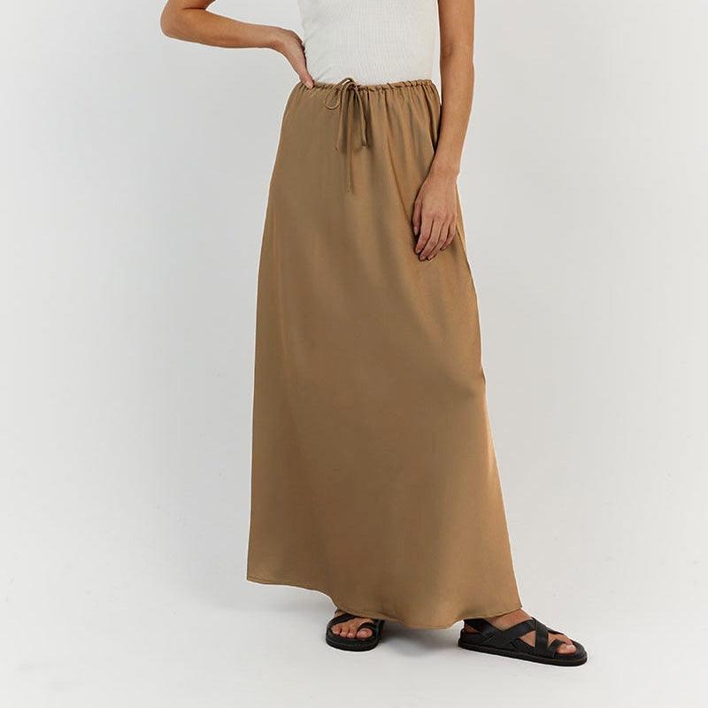 On sale - Modest High Waist Long Skirt - 7 Colours - Free