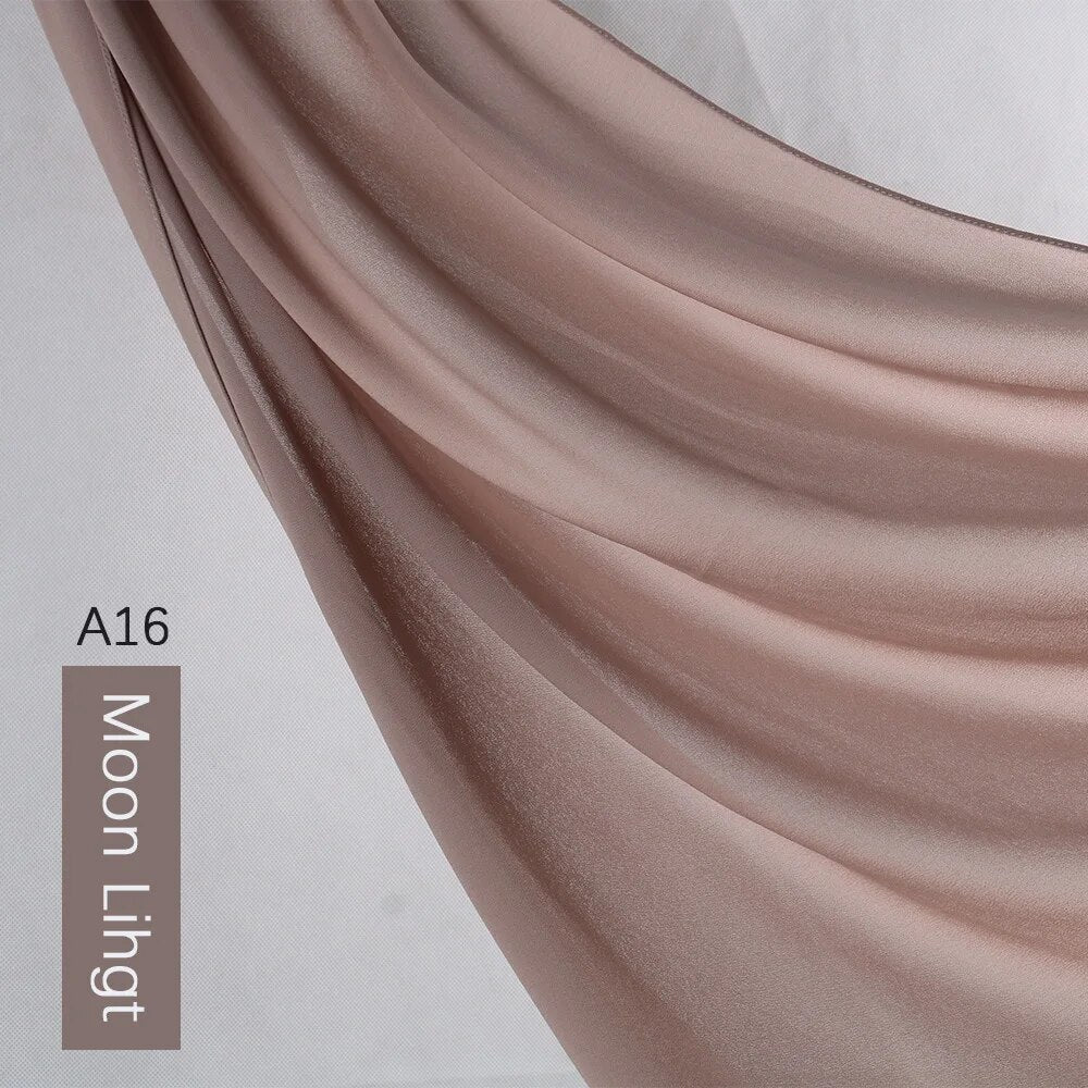 On sale - Monochrome Style Hijab Scarf - 55 Colours - Free