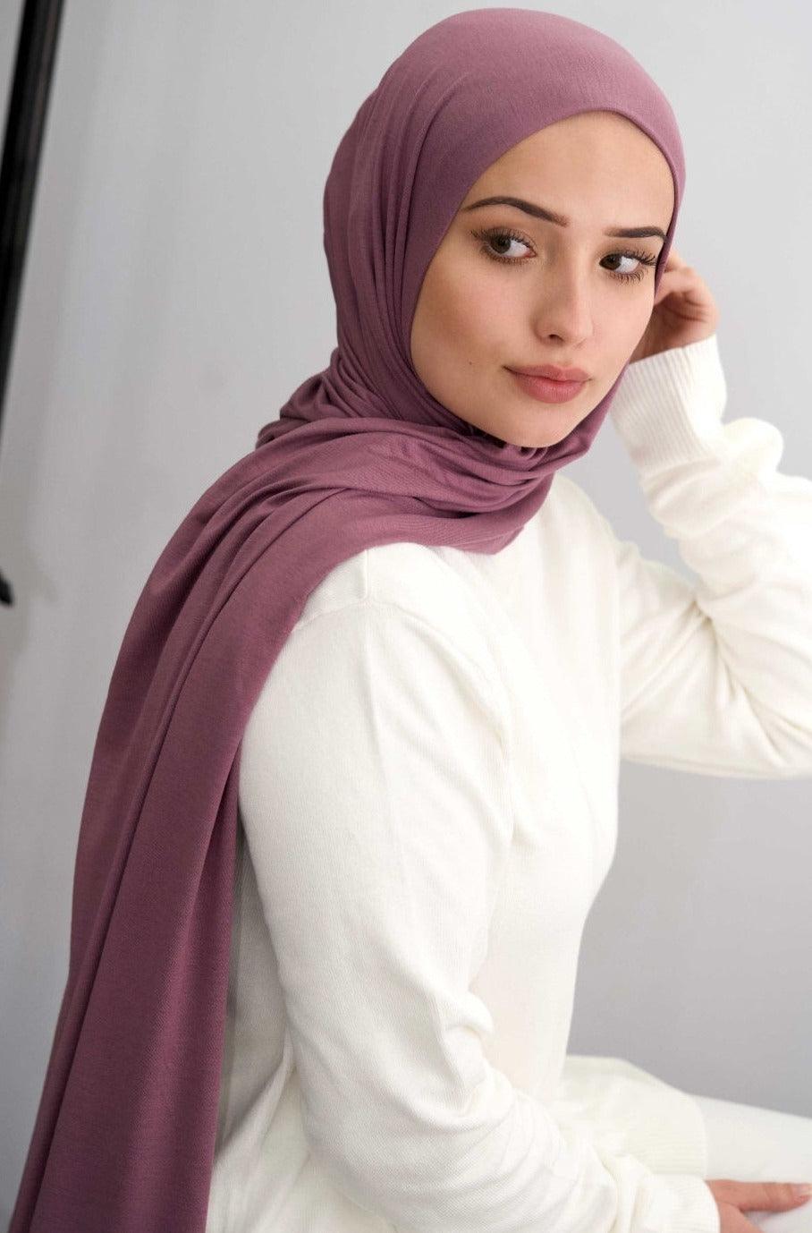 On sale - Monochrome Style Hijab Scarf - 55 Colours - Free