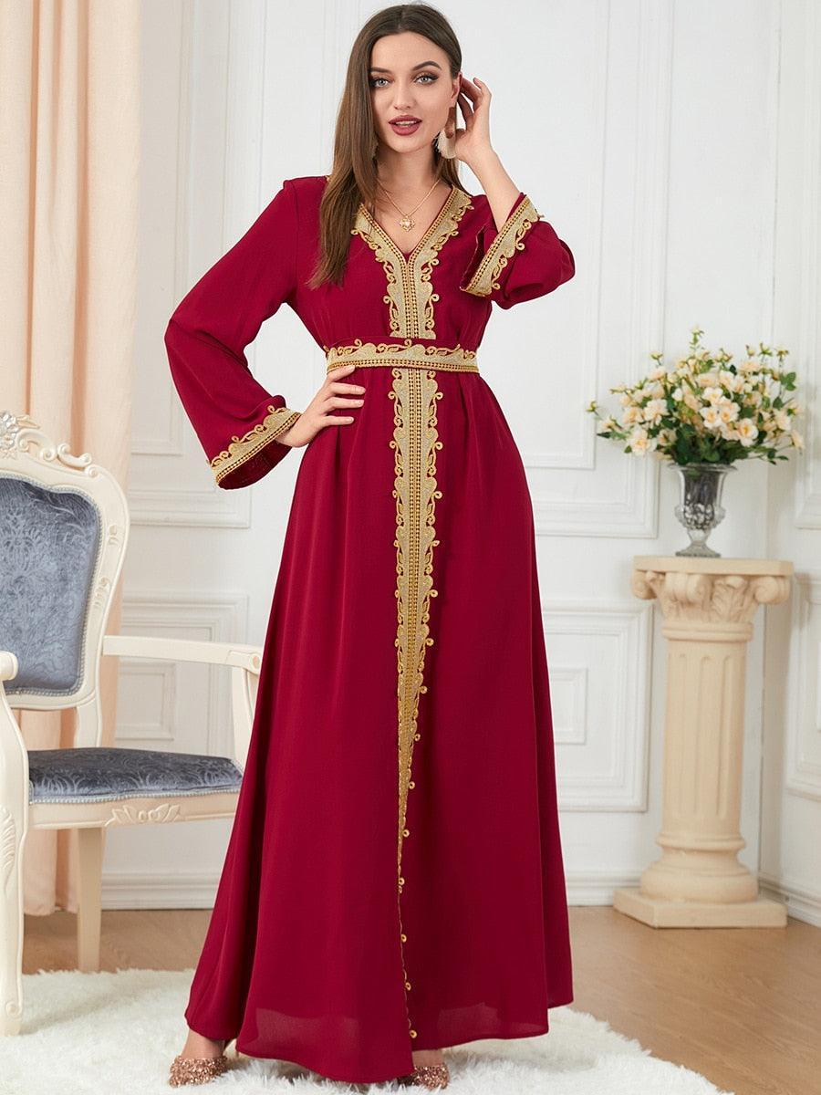 On sale - Morocco Modest Dress - 4 Colours - Free shipping -