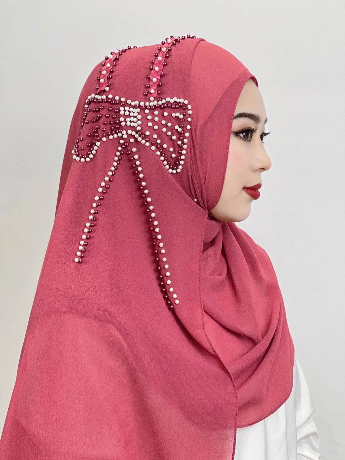 On sale - Muslim Big Bow Hijab - 11 Colours - Free shipping