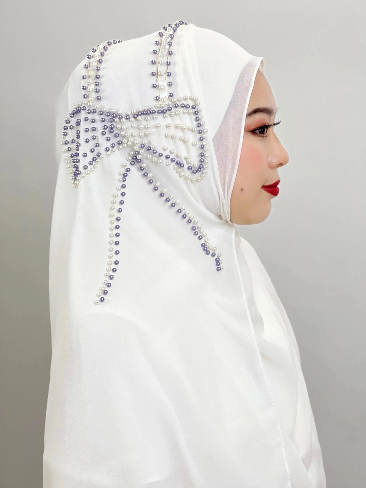 On sale - Muslim Big Bow Hijab - 11 Colours - Free shipping