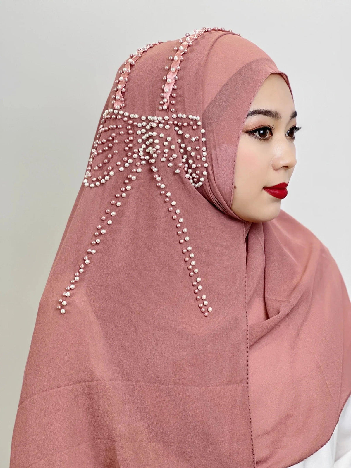 On sale - Muslim Big Bow Hijab - 11 Colours - Free shipping