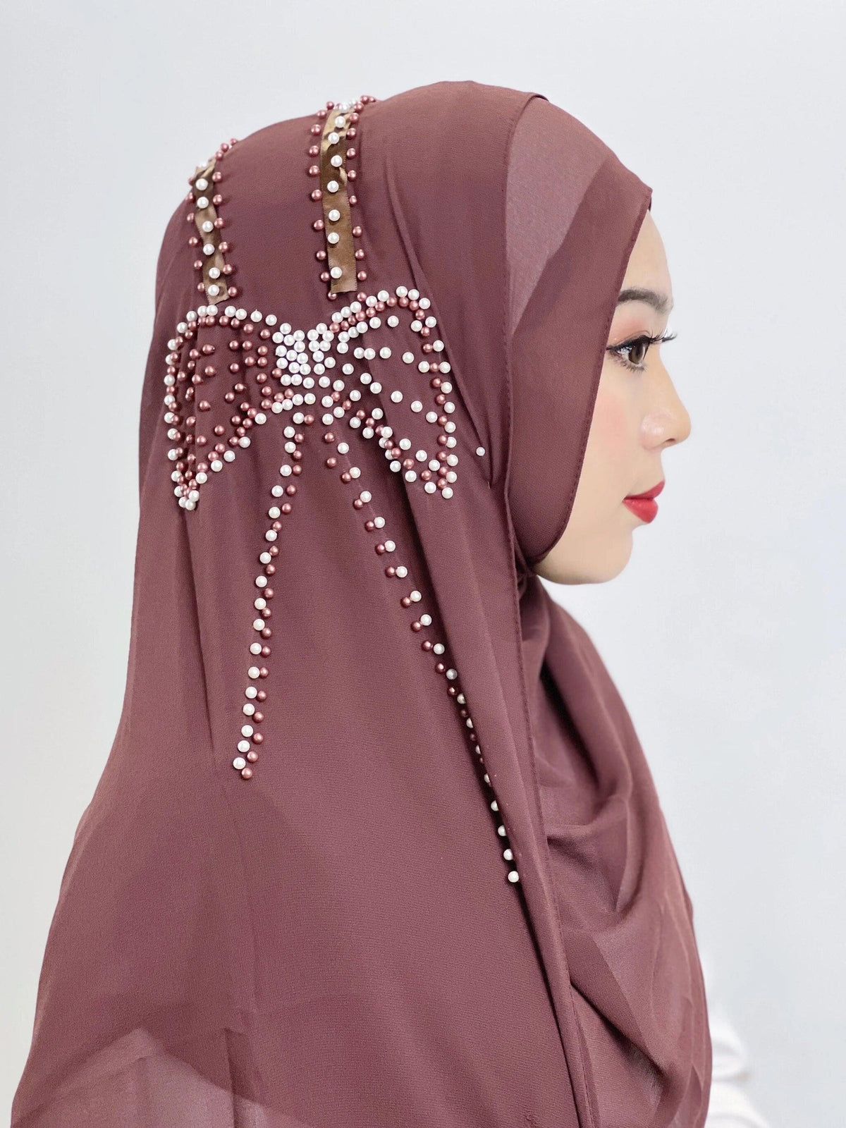 On sale - Muslim Big Bow Hijab - 11 Colours - Free shipping