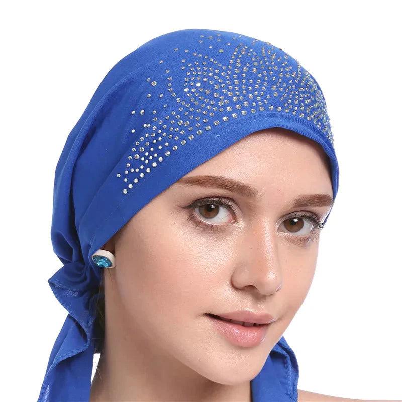 On sale - Muslim Headscarf Hat - 6 Colours - Free shipping -