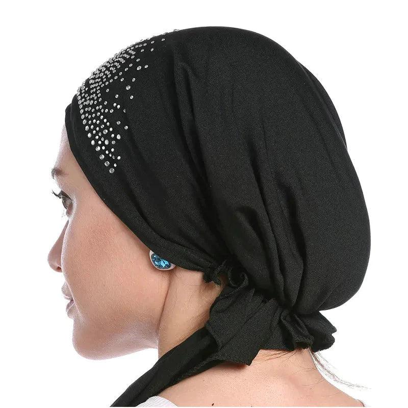 On sale - Muslim Headscarf Hat - 6 Colours - Free shipping -