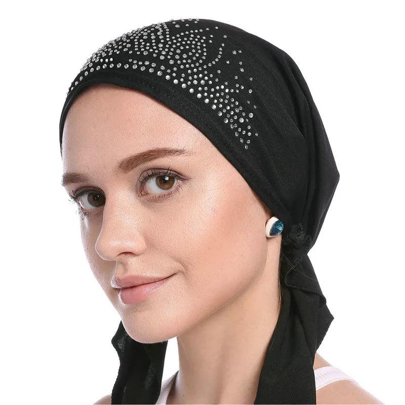 On sale - Muslim Headscarf Hat - 6 Colours - Free shipping -