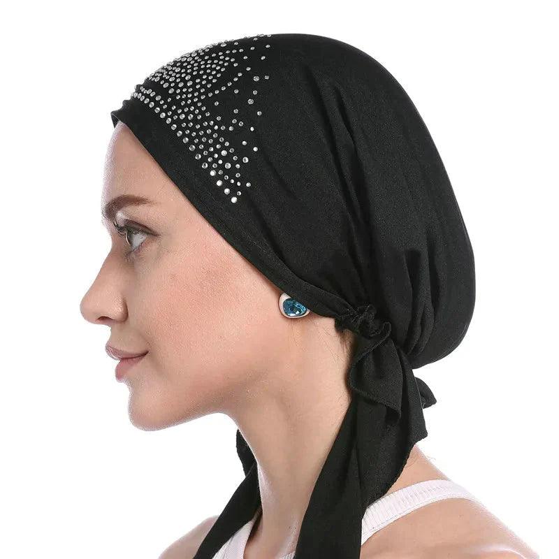 On sale - Muslim Headscarf Hat - 6 Colours - Free shipping -