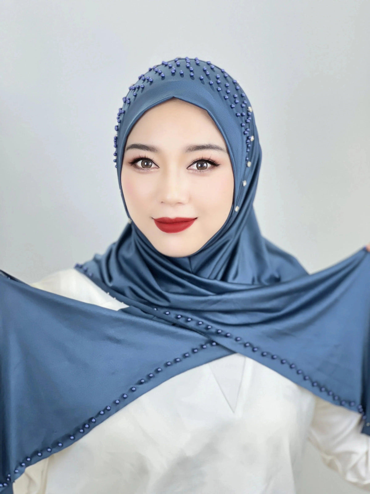 On sale - Muslim Hijab Solid Color - 9 Colours - Free