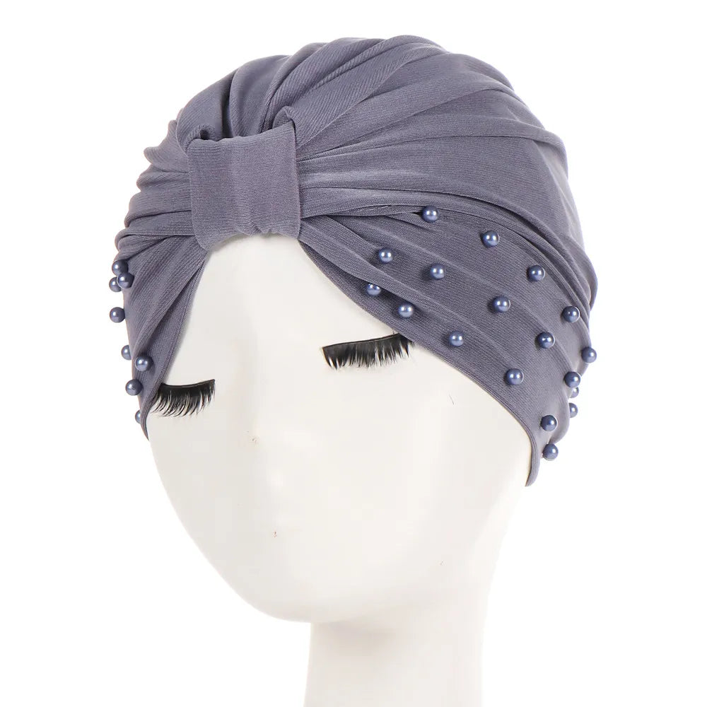 On sale - Muslim Knotted Headdress - 53 Colours - Free