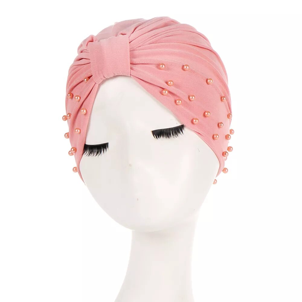 On sale - Muslim Knotted Headdress - 53 Colours - Free