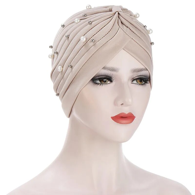 On sale - Muslim Knotted Headdress - 53 Colours - Free