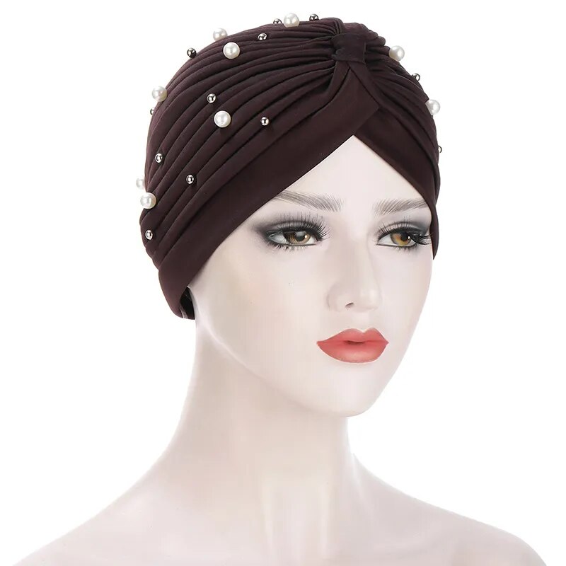 On sale - Muslim Knotted Headdress - 53 Colours - Free