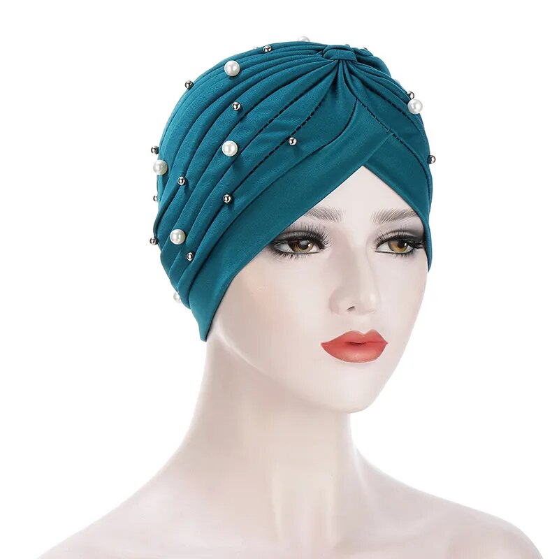 On sale - Muslim Knotted Headdress - 53 Colours - Free