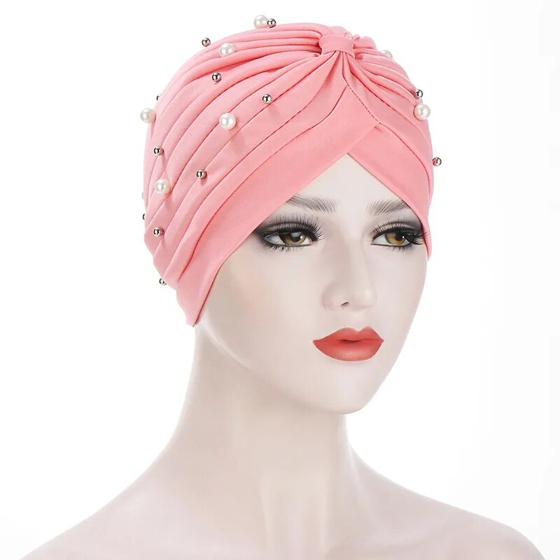 On sale - Muslim Knotted Headdress - 53 Colours - Free