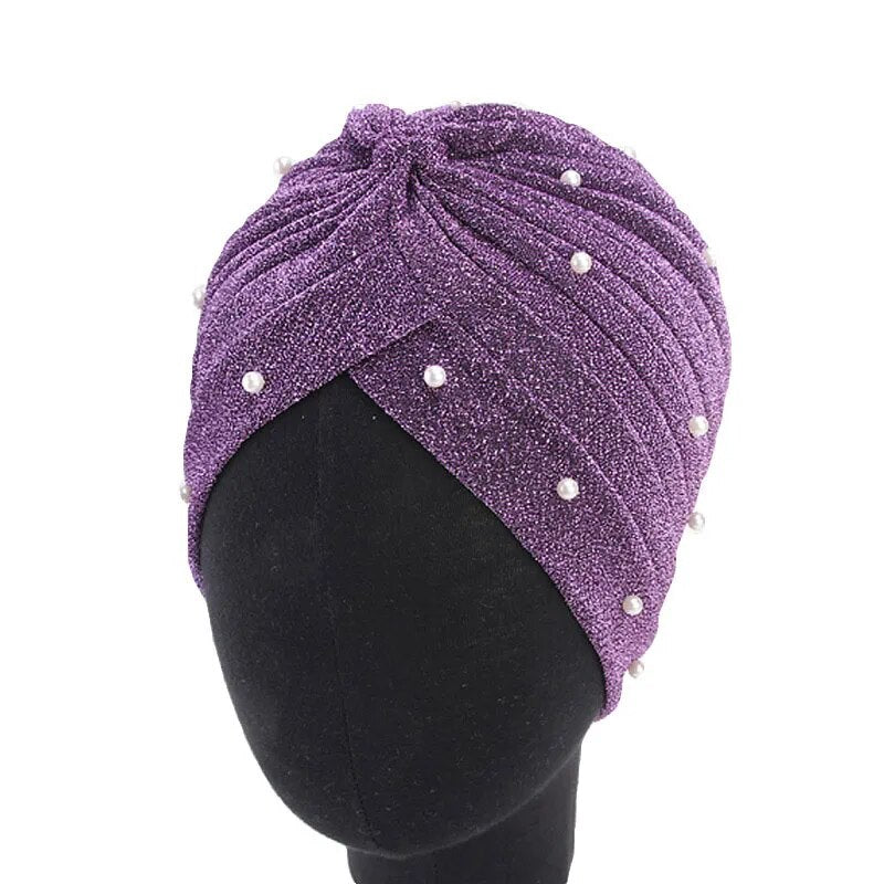 On sale - Muslim Knotted Headdress - 53 Colours - Free