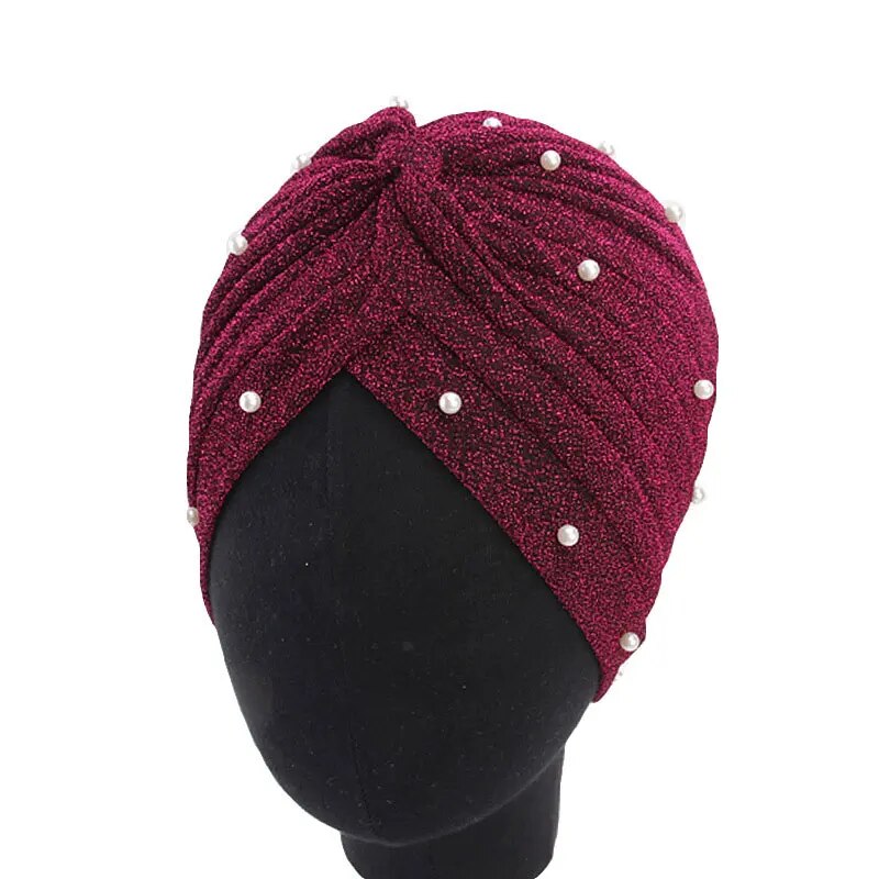 On sale - Muslim Knotted Headdress - 53 Colours - Free