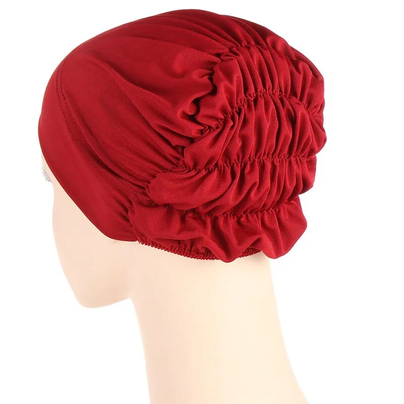 On sale - Muslim Knotted Headdress - 53 Colours - Free