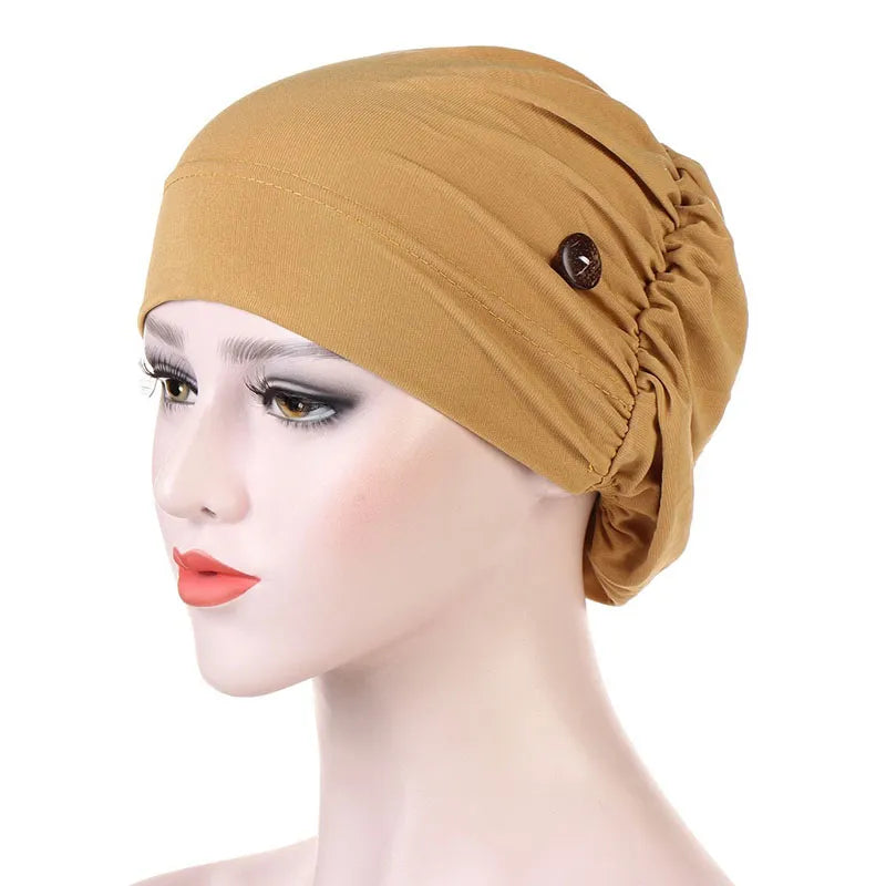 On sale - Muslim Knotted Headdress - 53 Colours - Free