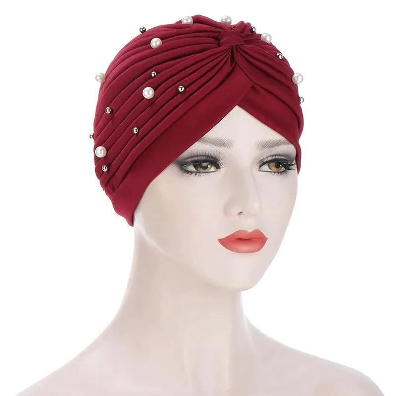 On sale - Muslim Knotted Headdress - 53 Colours - Free