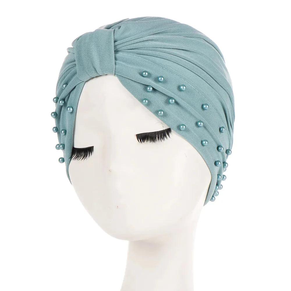 On sale - Muslim Knotted Headdress - 53 Colours - Free