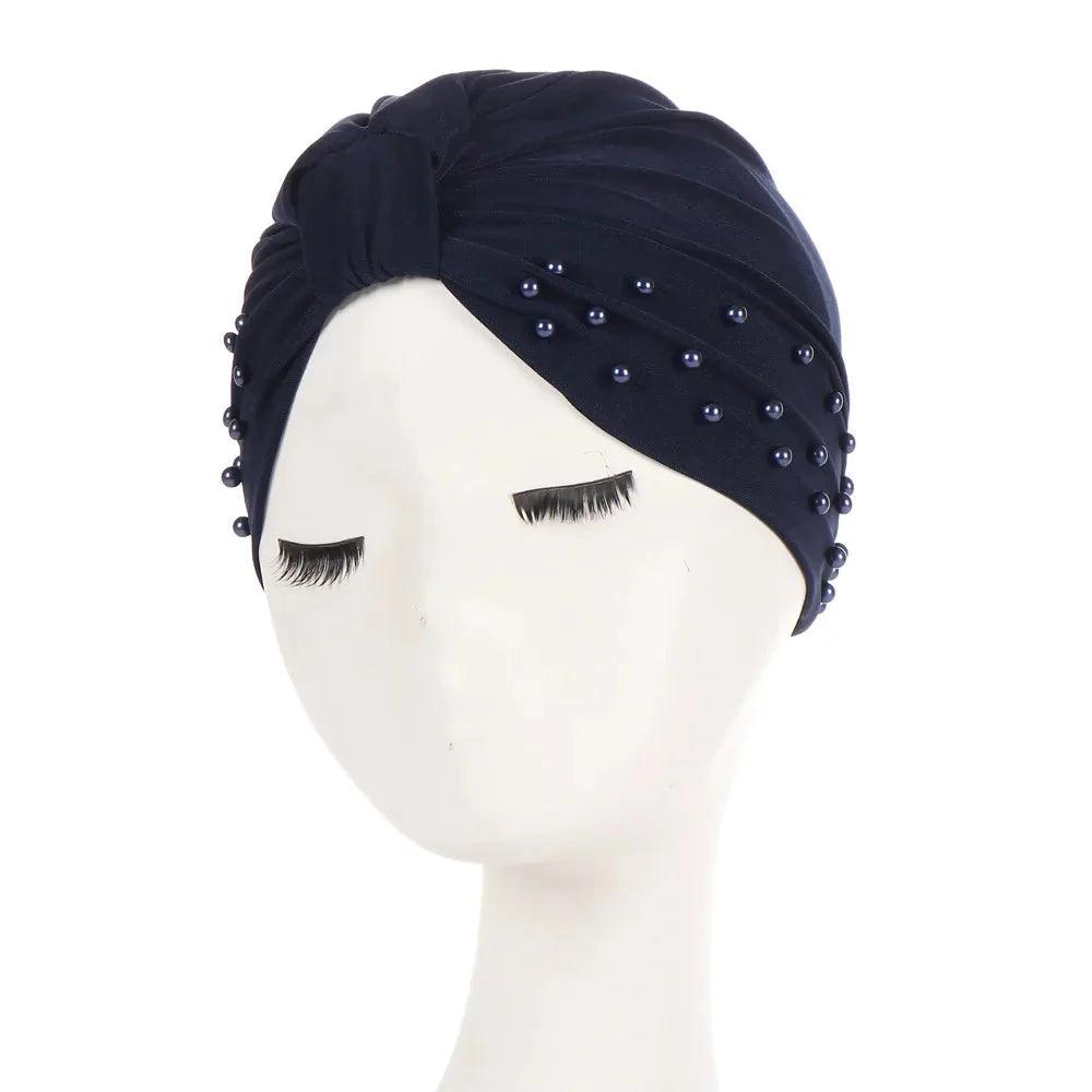 On sale - Muslim Knotted Headdress - 53 Colours - Free