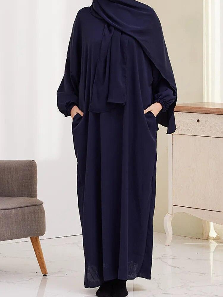 On sale - Muslim Prayer Abaya - 13 Colours - Free shipping -