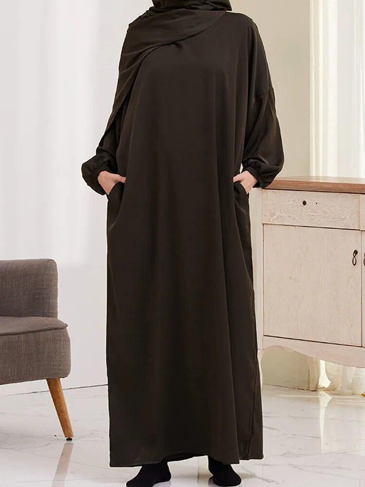 On sale - Muslim Prayer Abaya - 13 Colours - Free shipping -