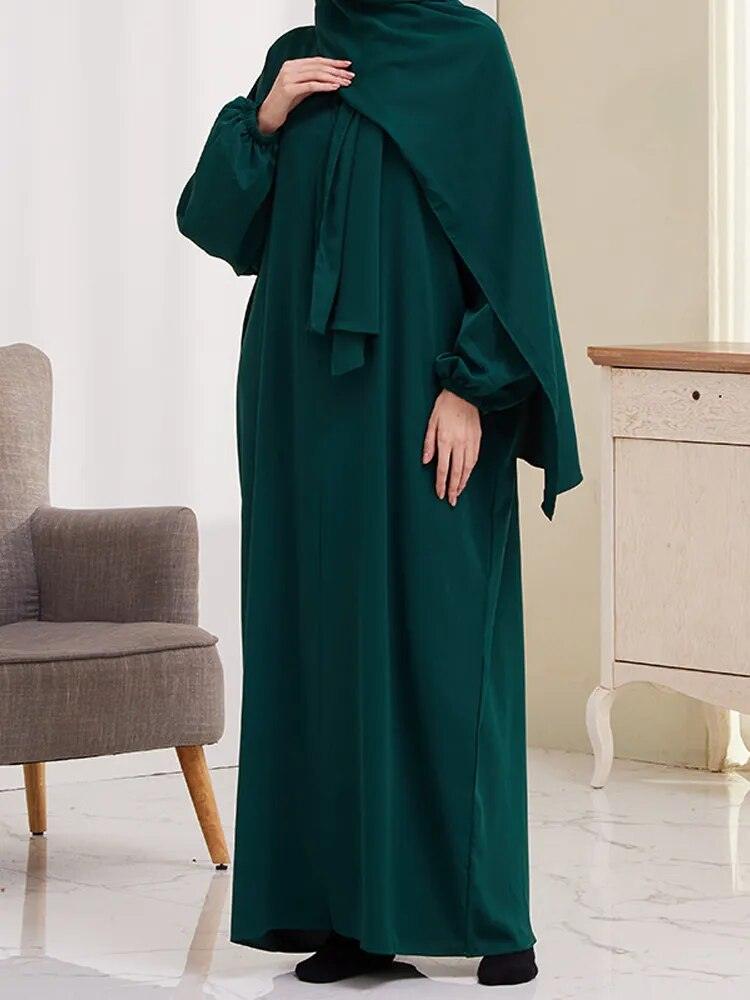 On sale - Muslim Prayer Abaya - 13 Colours - Free shipping -