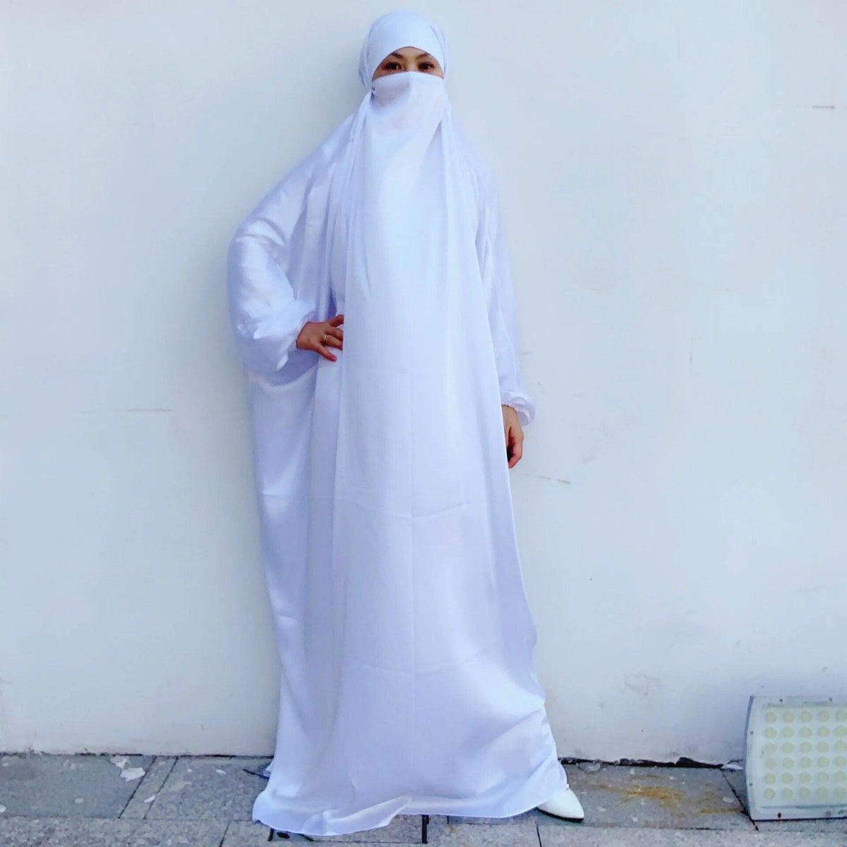 On sale - Muslim Prayer Garment Jilbab - 14 Colours - Free