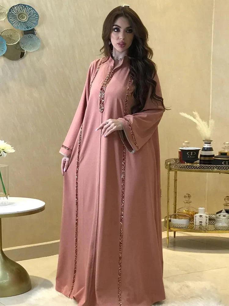 On sale - Muslim Robe Morocco - 4 Colours - Free shipping -