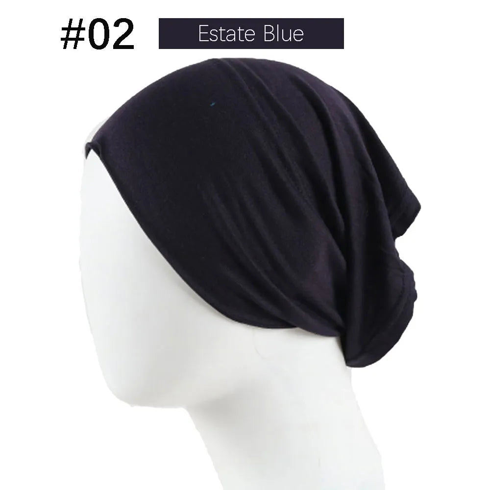 On sale - Muslim Women Under Scarf - 55 Colours - Free