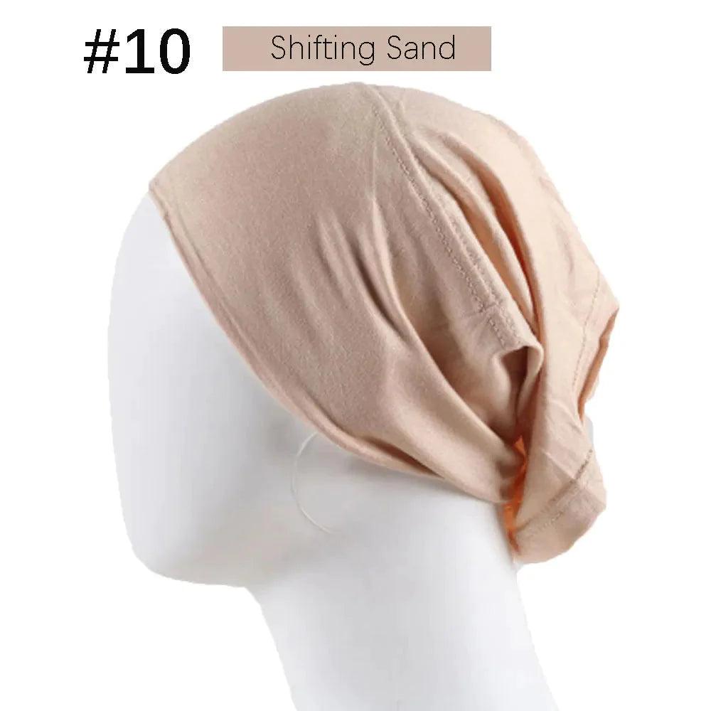 On sale - Muslim Women Under Scarf - 55 Colours - Free