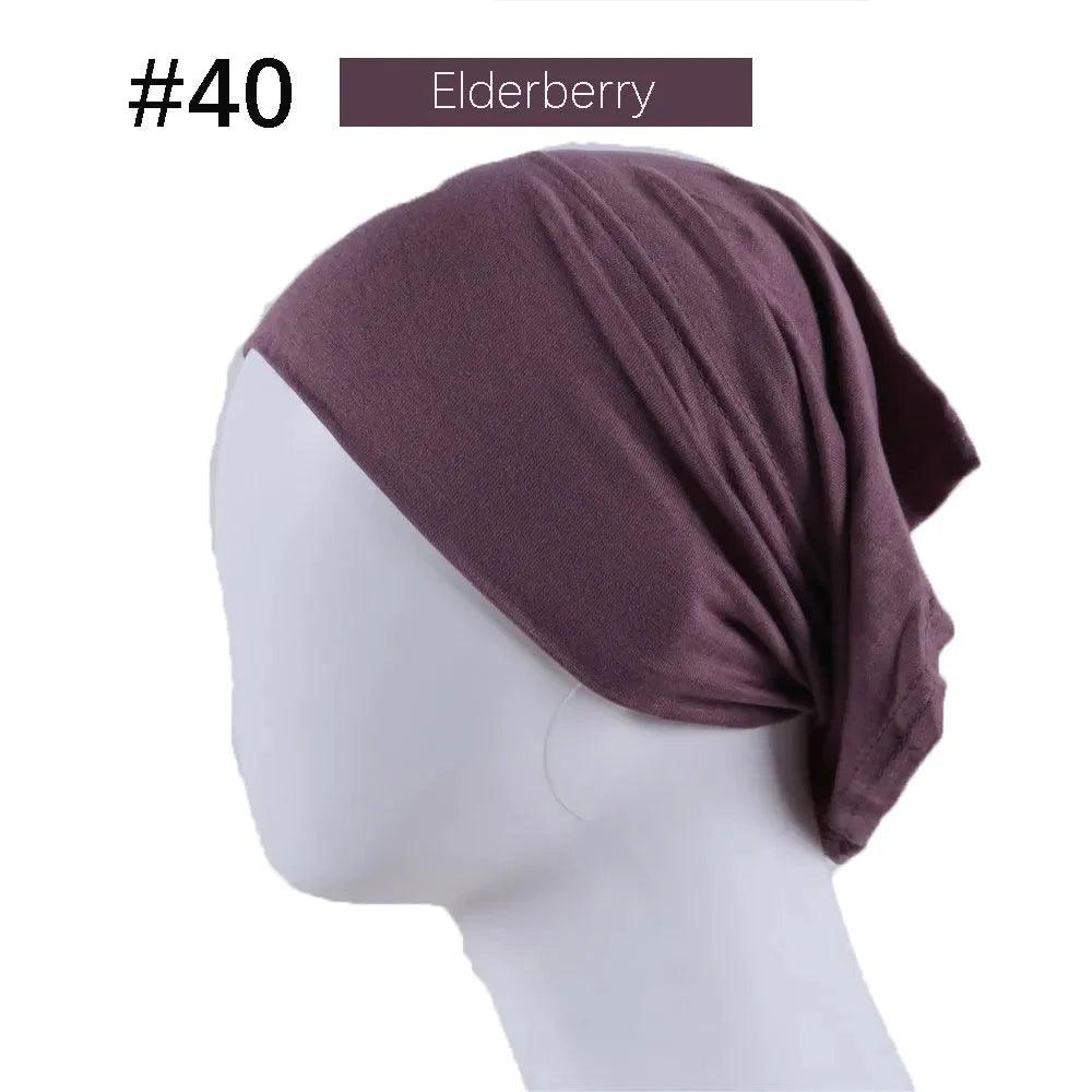 On sale - Muslim Women Under Scarf - 55 Colours - Free