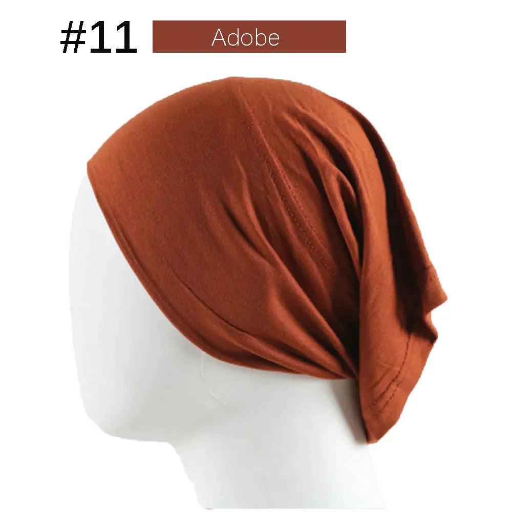 On sale - Muslim Women Under Scarf - 55 Colours - Free