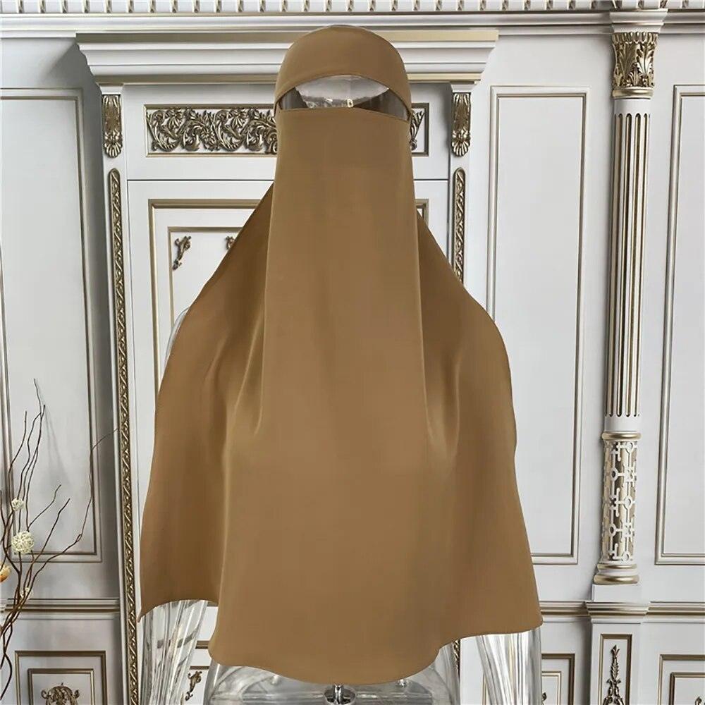 On sale - Niqab High Quality Clothing - 12 Colours - Free