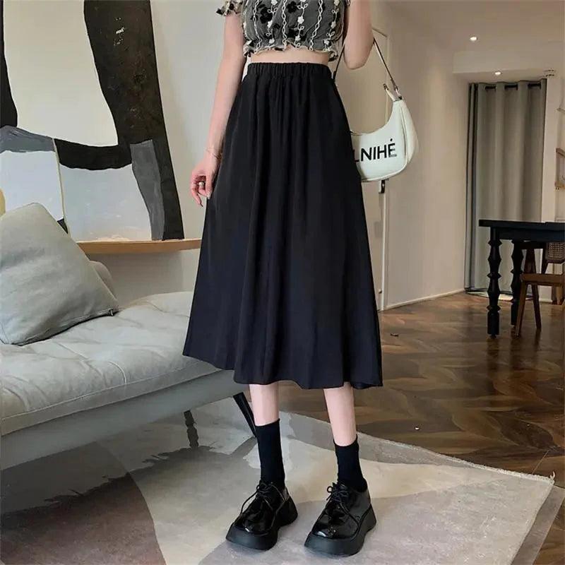 On sale - Pleated Long Skirts - 5 Colours - Free shipping -