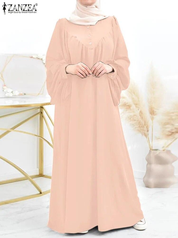 On sale - Plus Size Turkish Maxi Abaya - 4 Colours - Free