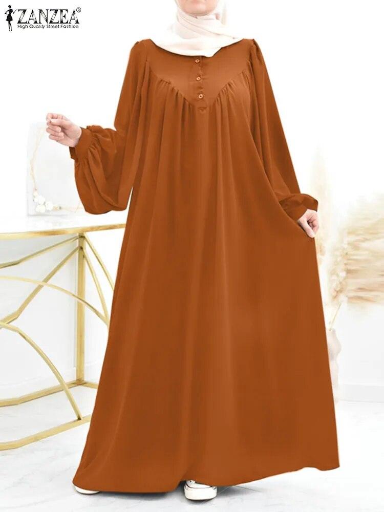 On sale - Plus Size Turkish Maxi Abaya - 4 Colours - Free