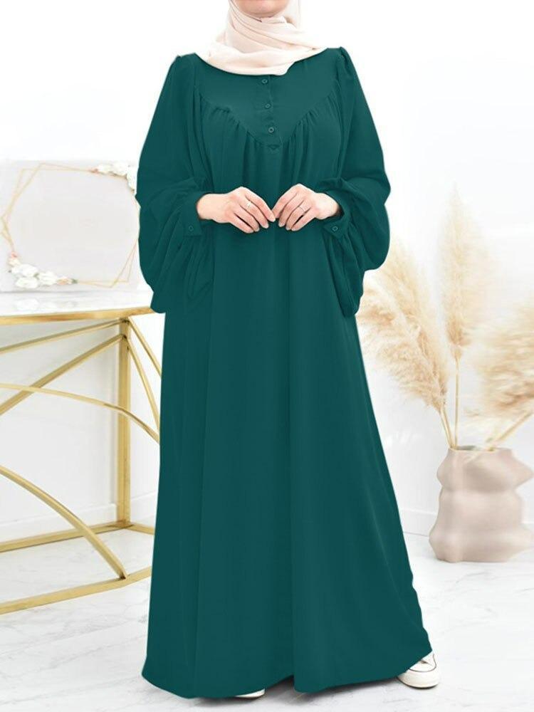 On sale - Plus Size Turkish Maxi Abaya - 4 Colours - Free